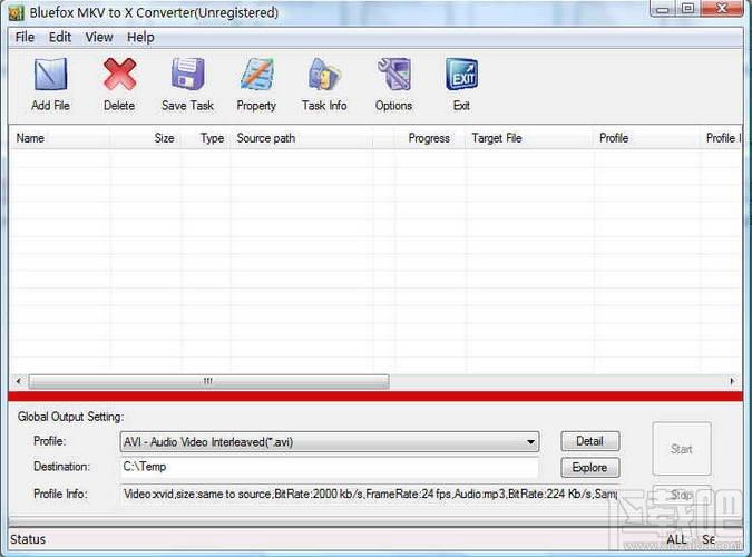Bluefox MKV to X Converter,Bluefox,MKV to X Converter,MKV转换工具