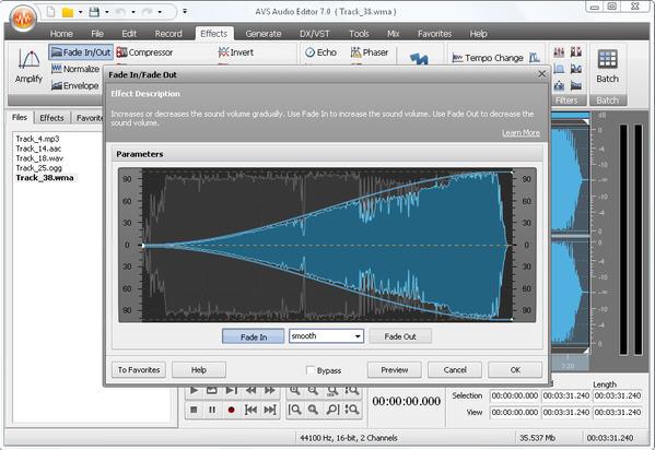 音频编辑,全功能数码音频编辑工具,AVS Audio Editor.