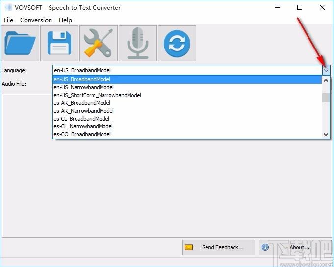 Vovsoft Speech to Text Converter下载,语音转文本工具