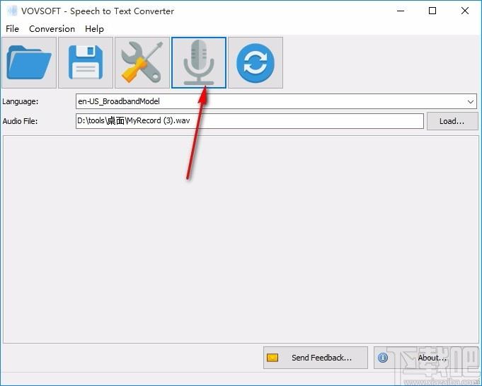 Vovsoft Speech to Text Converter下载,语音转文本工具