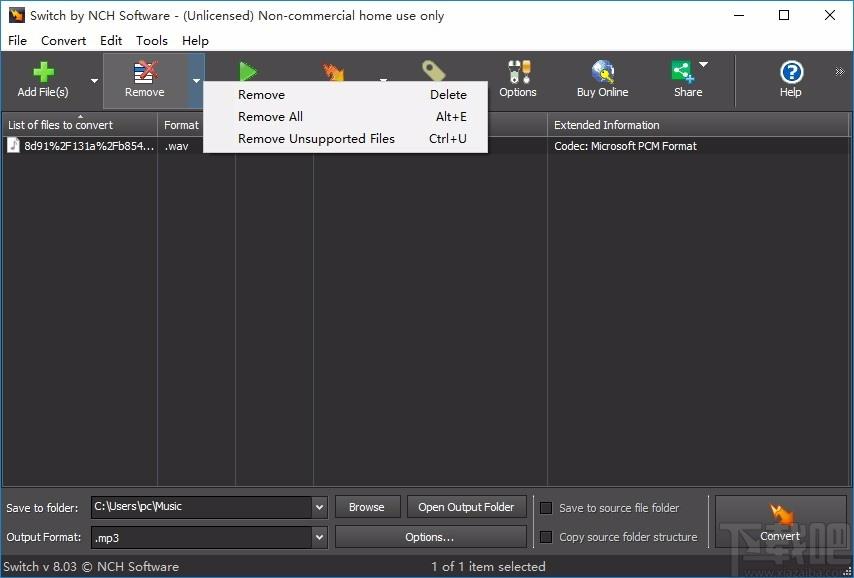 Switch Audio File Converter下载,音频转换软件,音频转换