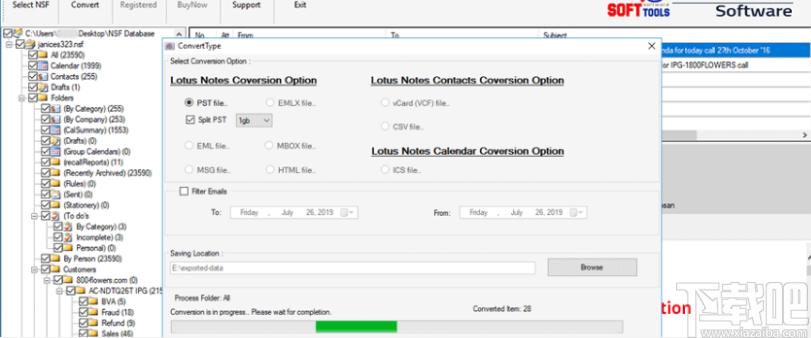eSysInfoTools NSF to PST Converter,文件转换,格式转换