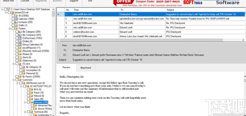 eSysInfoTools NSF to PST Converter,文件转换,格式转换