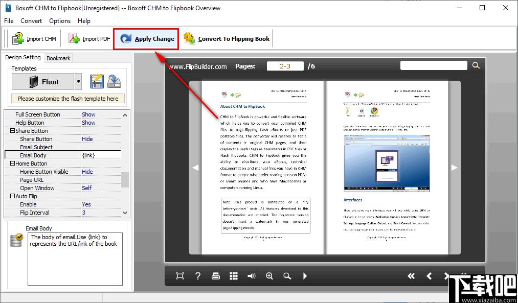 Boxoft CHM to Flipbook下载,翻页书,文件转换