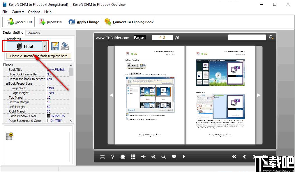Boxoft CHM to Flipbook下载,翻页书,文件转换