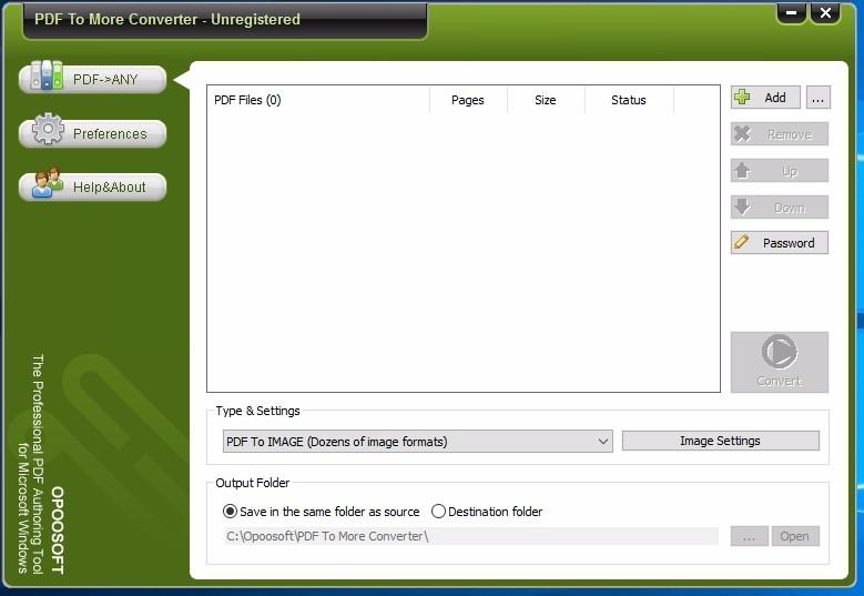 PDF To More Converter,PDF文件格式转换器,PDF转换