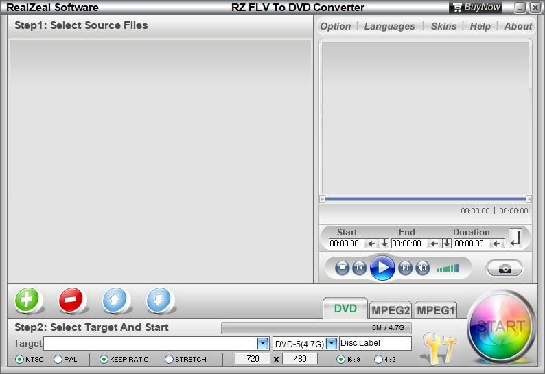 RZ Flv To DVD Converter下载,Flv转换DVD工具,视频转换
