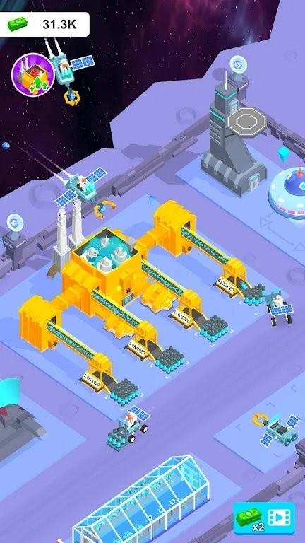 闲置空间采矿公司最新版(idle space mining inc)下载,闲置空间采矿公司,采矿游戏,模拟游戏