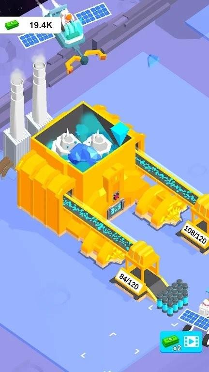 闲置空间采矿公司最新版(idle space mining inc)下载,闲置空间采矿公司,采矿游戏,模拟游戏